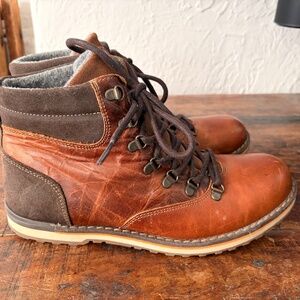 Aldo Men's Leather Winter Lined Boots